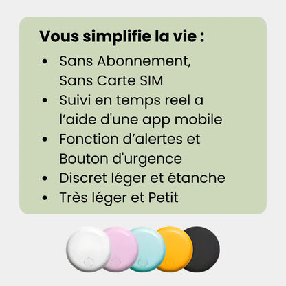 Geokid™ – Traceur GPS Enfant Sans Abonnement, Suivi Précis En Temps Réel