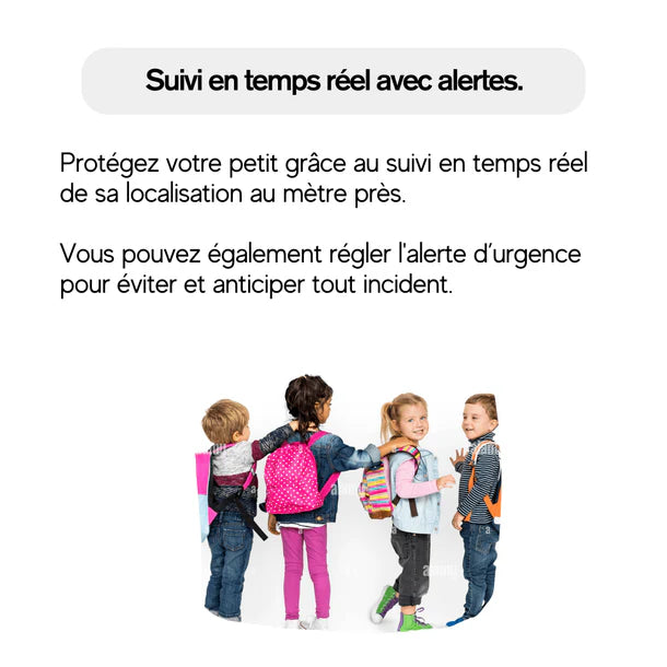 KidsTracker™ – Traceur GPS Enfant avec Suivi en Temps Réel