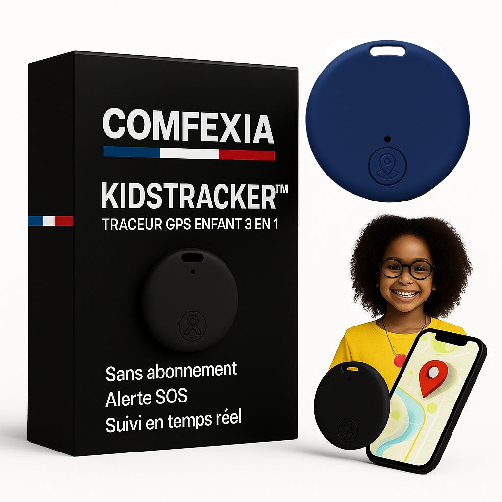 KidsTracker™ – Traceur GPS Enfant avec Suivi en Temps Réel