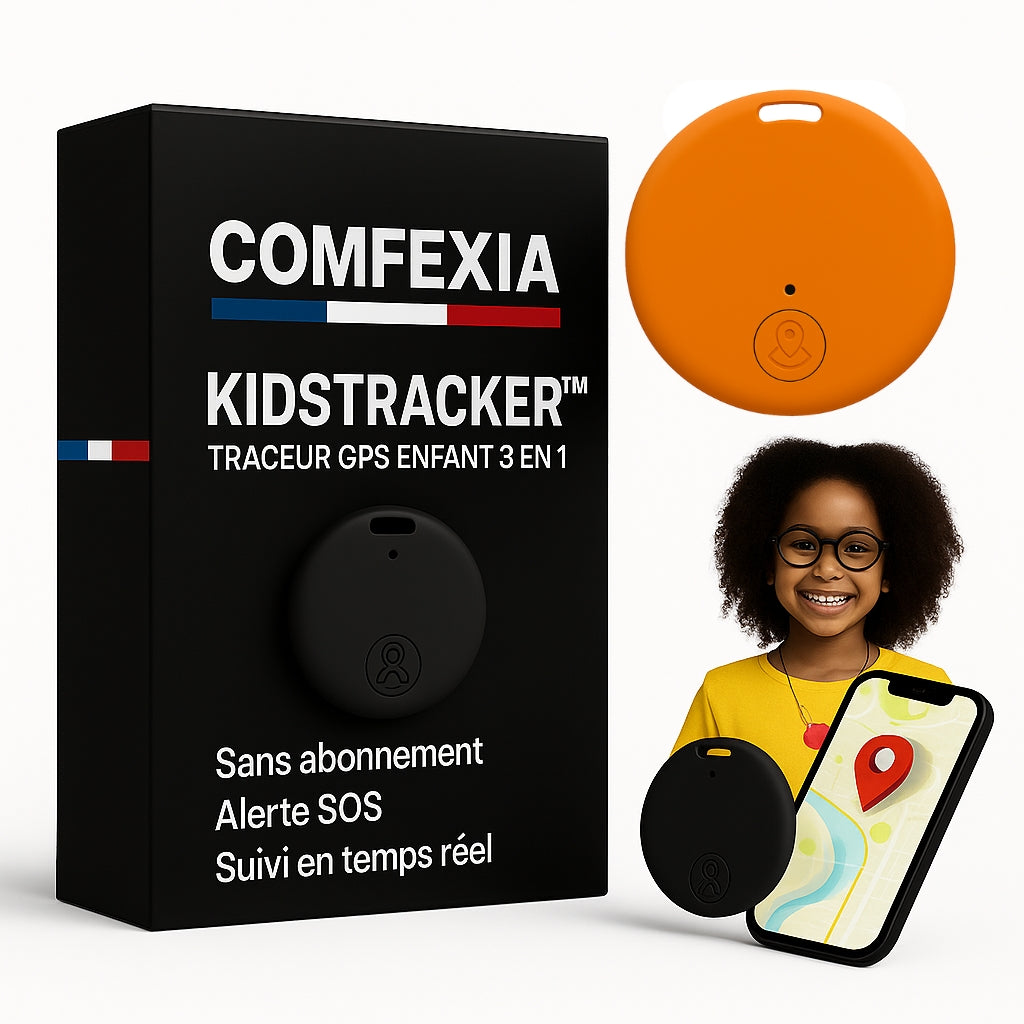 KidsTracker™ – Traceur GPS Enfant avec Suivi en Temps Réel