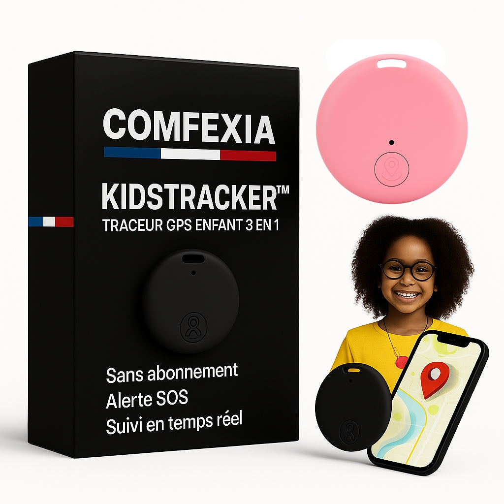 KidsTracker™ – Traceur GPS Enfant avec Suivi en Temps Réel
