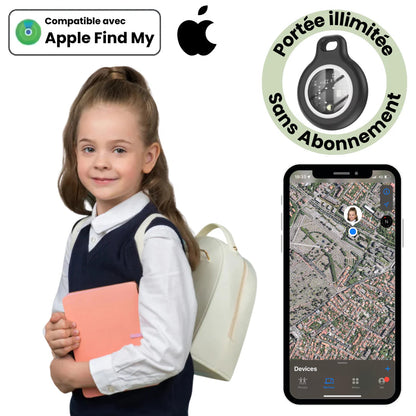 Kidzo™ – Traceur GPS Enfant Sans Abonnement Suivi Précis en Temps Réel