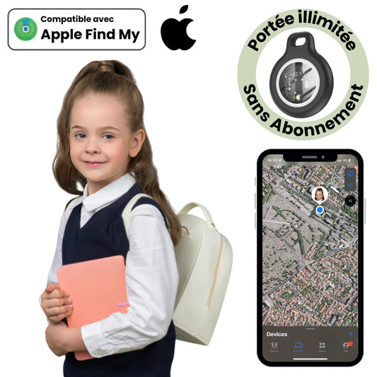 Kidzo™ – Traceur GPS Enfant Sans Abonnement Suivi Précis en Temps Réel