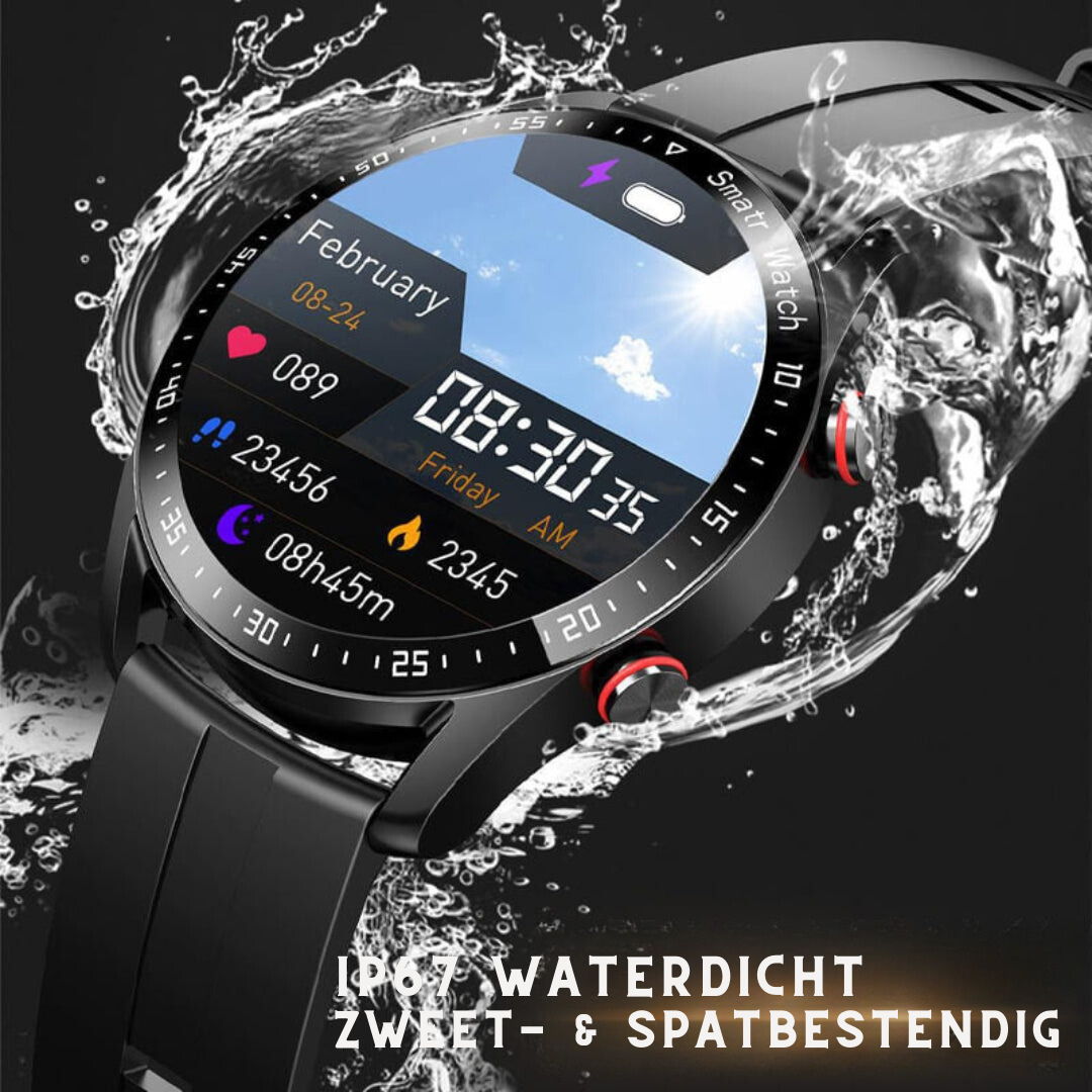 SwissActive™ – Montre Connectée Homme Suivi Santé & Résistance à l'Eau IP67-5