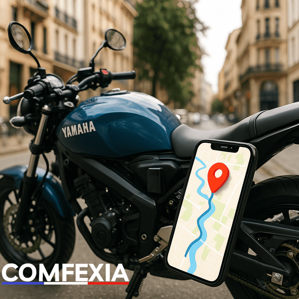 MotoTrace™ – Traceur GPS Moto avec Suivi en Temps Réel et Sans Abonnement