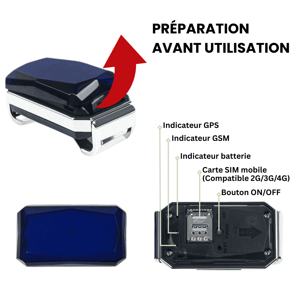 Petrovia™ – Collier GPS Sans Abonnement avec Portée Illimitée