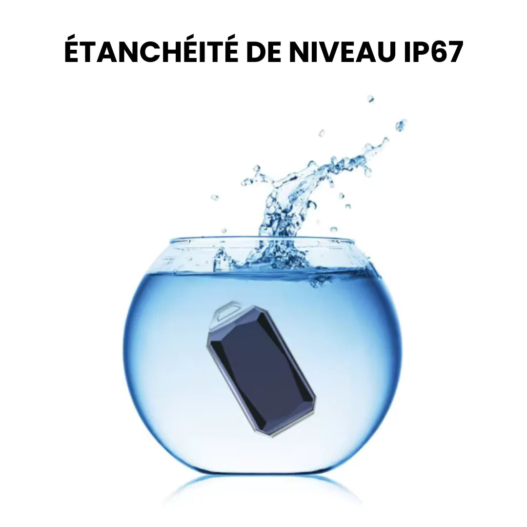 Petrovia™ – Collier GPS Sans Abonnement avec Portée Illimitée