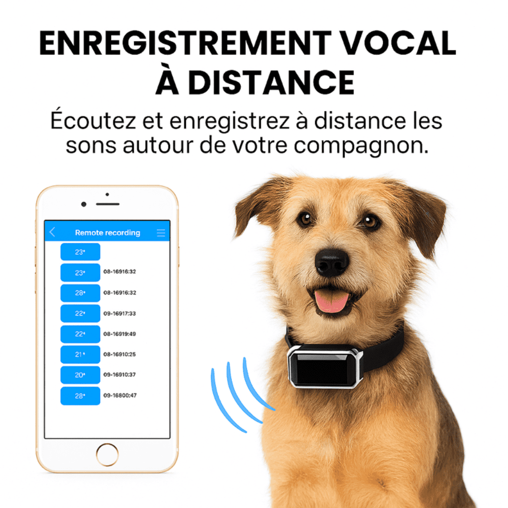 Petrovia™ – Collier GPS Sans Abonnement pour Chien & Chat, Portée Illimitée