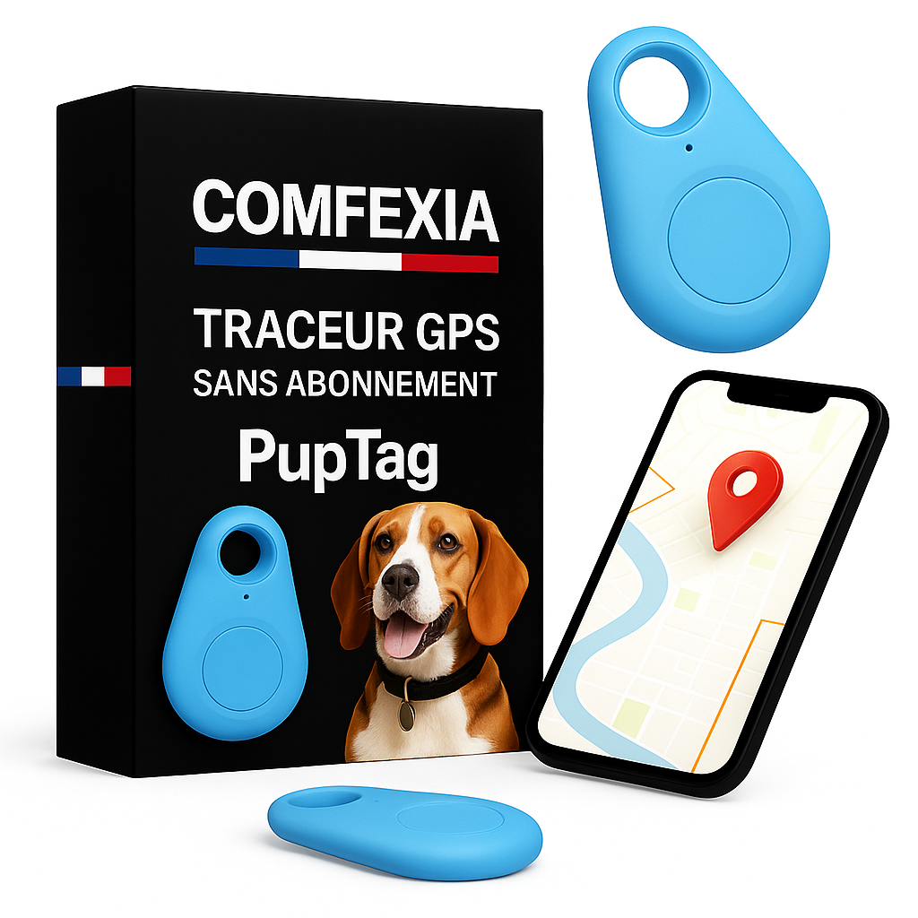 PupTag™ – Localisateur GPS Pratique pour Chien et Chiot