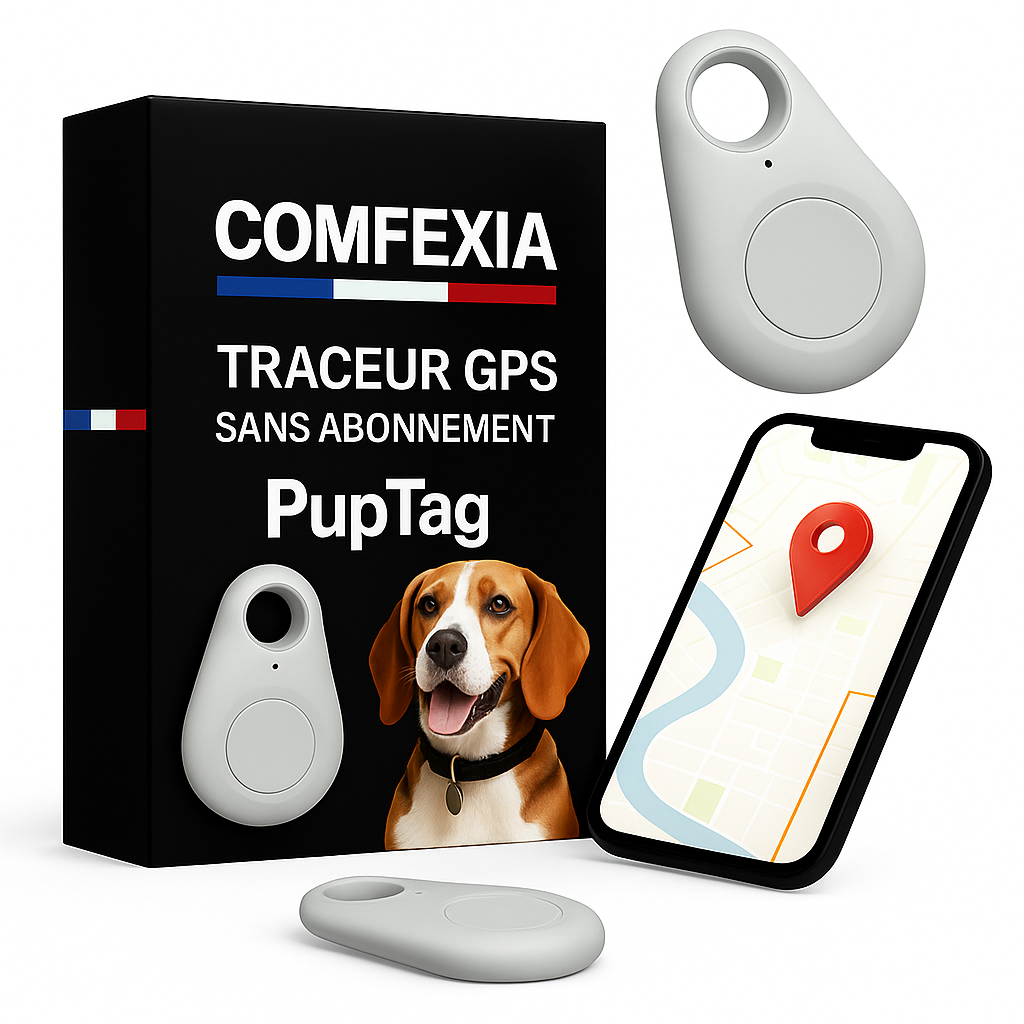 PupTag™ – Localisateur GPS Pratique pour Chien et Chiot