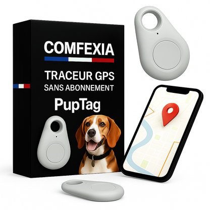 PupTag™ – Localisateur GPS Pratique pour Chien et Chiot
