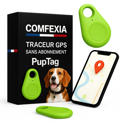 PupTag™ – Localisateur GPS Pratique pour Chien et Chiot