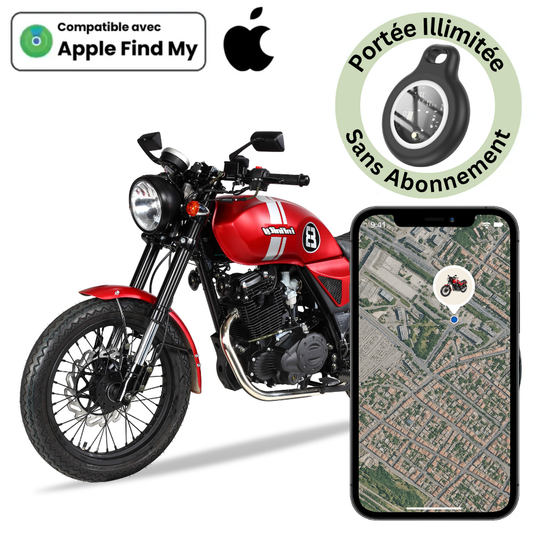 RideGuard™ – Traceur GPS Moto Sans Abonnement avec Suivi Ultra‑Précis
