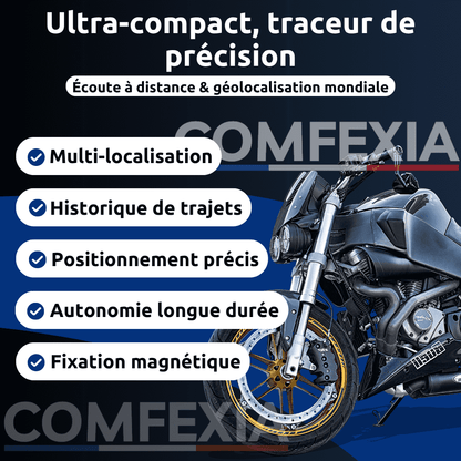 RoadGuard™ – Traceur GPS Moto Sans Abonnement Discret & Fiable