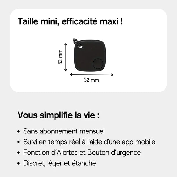 SafeFex™ – Traceur GPS Enfant avec Alerte d’Urgence et Suivi Précis
