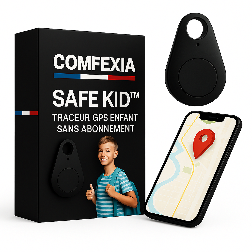 SafeKid™ – Traceur GPS Enfant Sans Abonnement