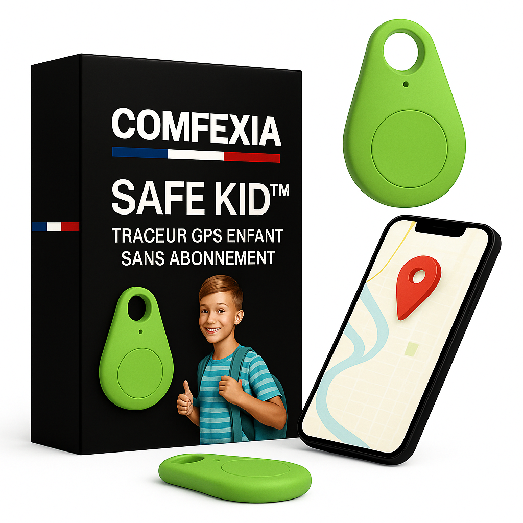 SafeKid™ – Traceur GPS Enfant Sans Abonnement