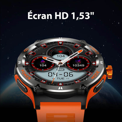 SportConnect™ – Montre Connectée Homme Écran HD avec Boussole Intégrée-5