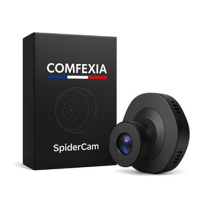 SpiderCam™ – Mini Caméra de Surveillance Sans Fil HD Détection de Mouvement