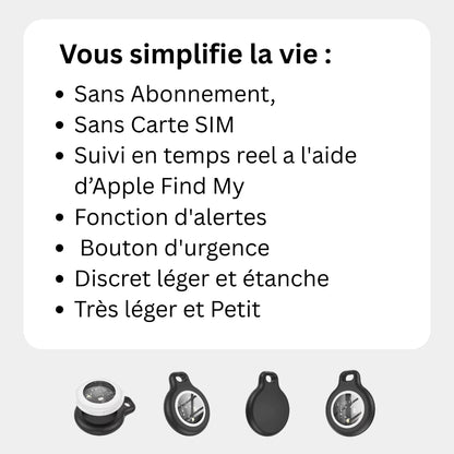 Trackio™ – Traceur GPS Senior – Suivi en Temps Réel Sans Abonnement