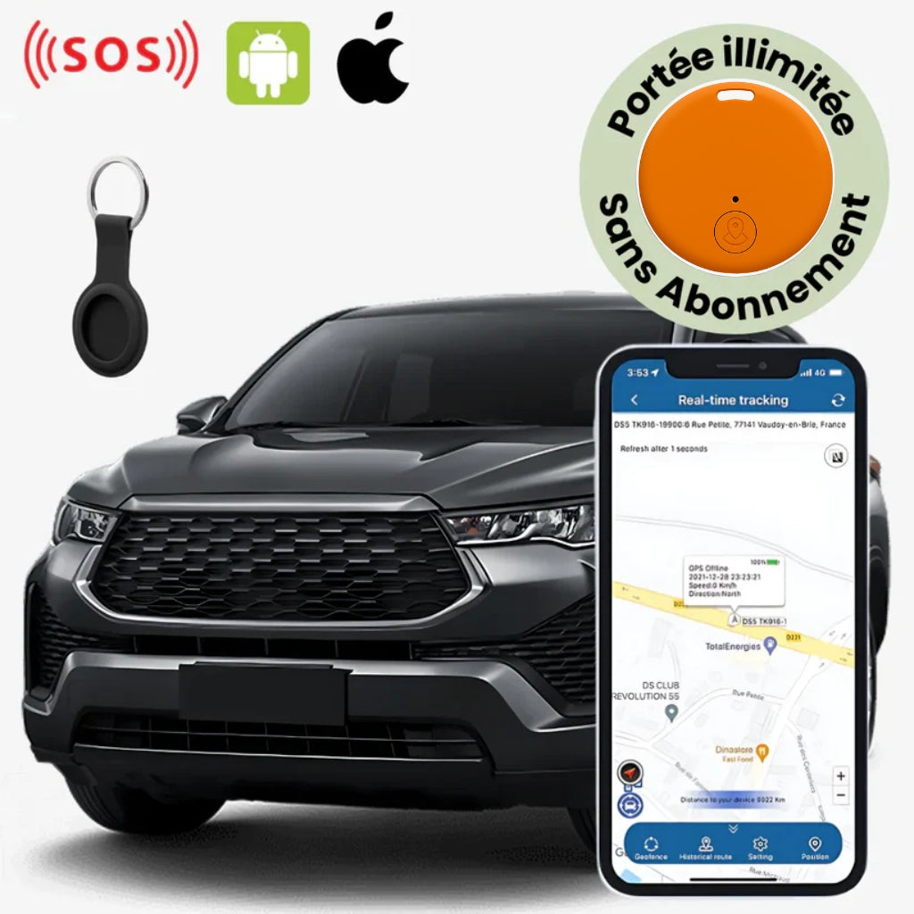 VehiSpot™ –  Traceur GPS Voiture Sans Abonnement Suivi Précis en Temps Réel