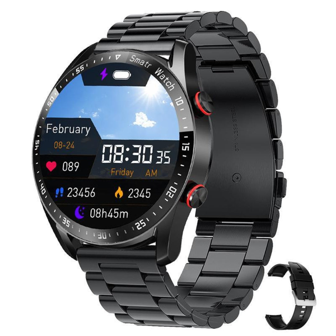 SwissActive™ – Montre Connectée Homme Suivi Santé & Résistance à l'Eau IP67-1